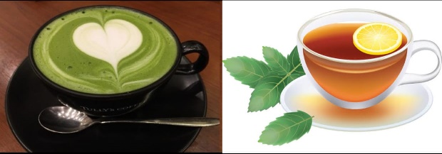 green tea and black tea 
